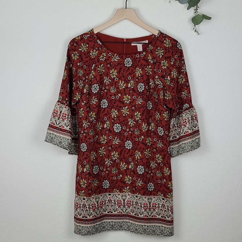 Forever 21 Contemporary Dress Red XS